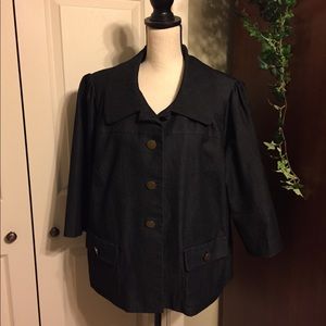 Worthington denim jacket size 2X